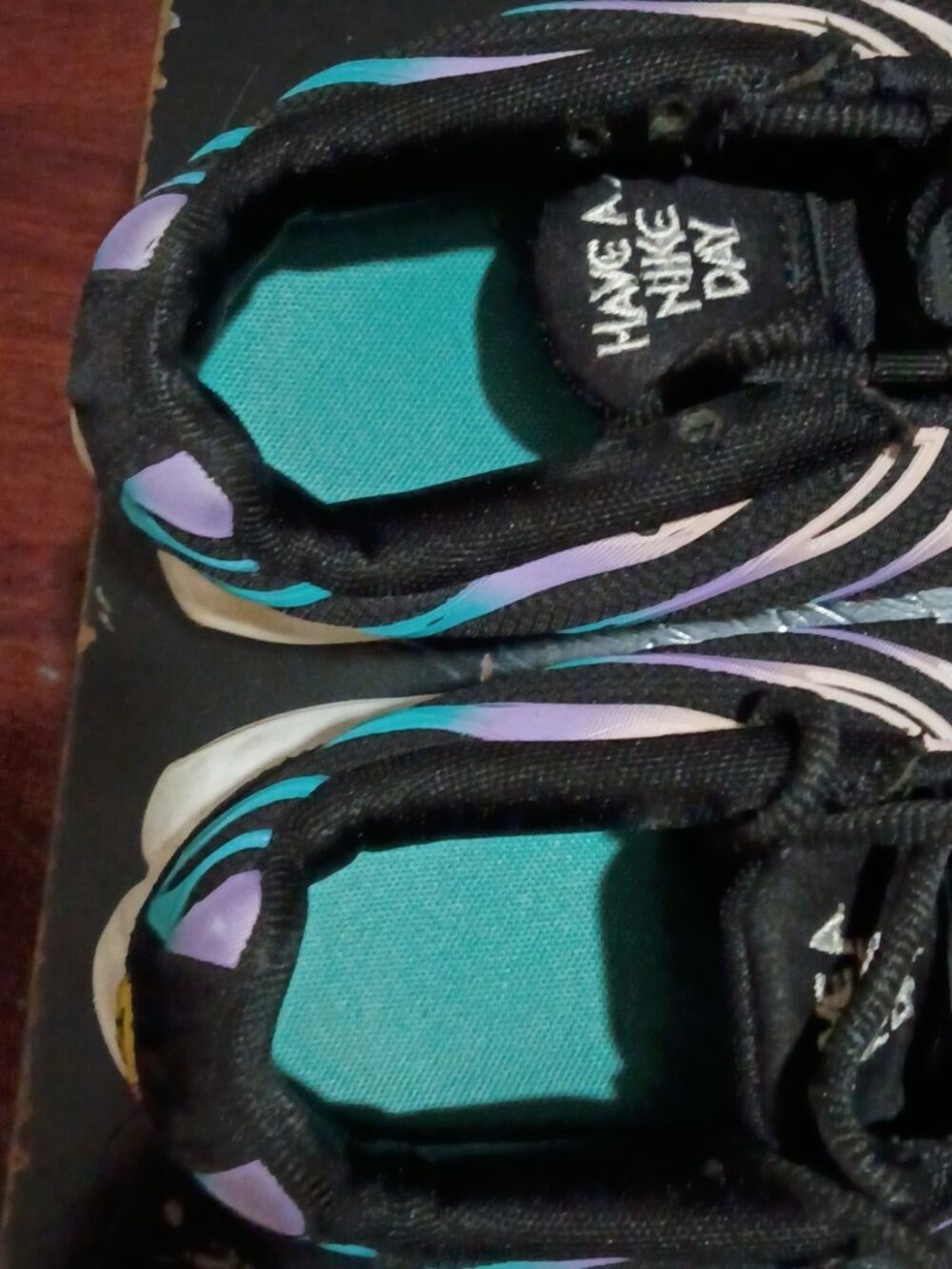 Air Max Plus ‘Have a Nike Day’ BQ7224-001 Black Multi Color Size 5Y Sneakers - Picture 11 of 14